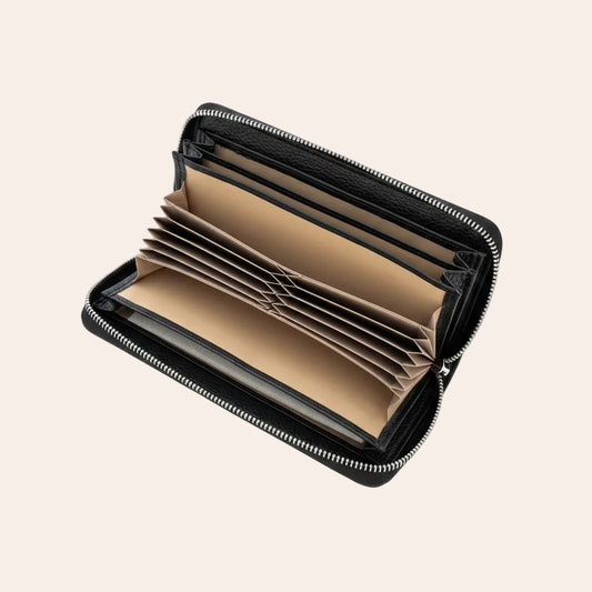 Portefeuille long Bianca - Cuir