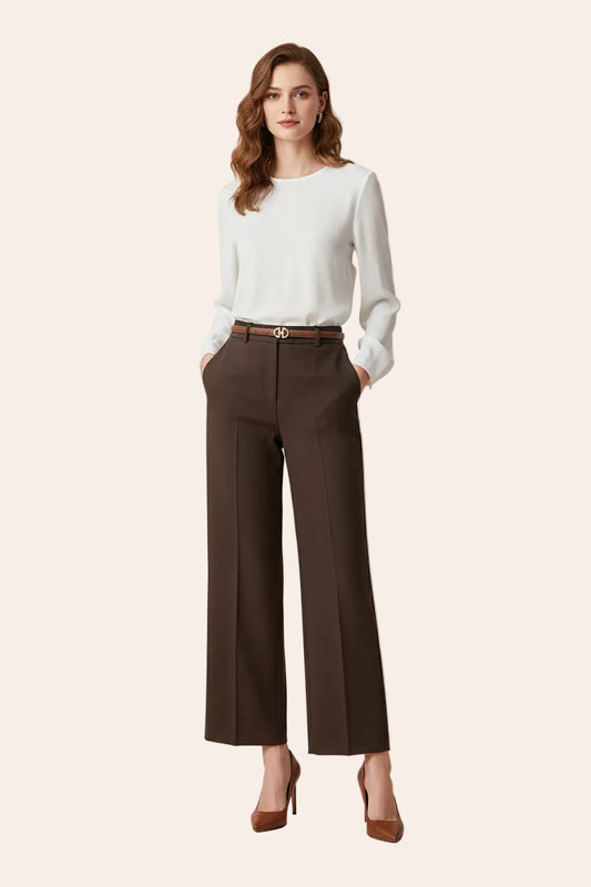 Ceinture fine Serena - Cuir
