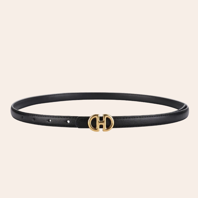 Ceinture fine Serena - Cuir