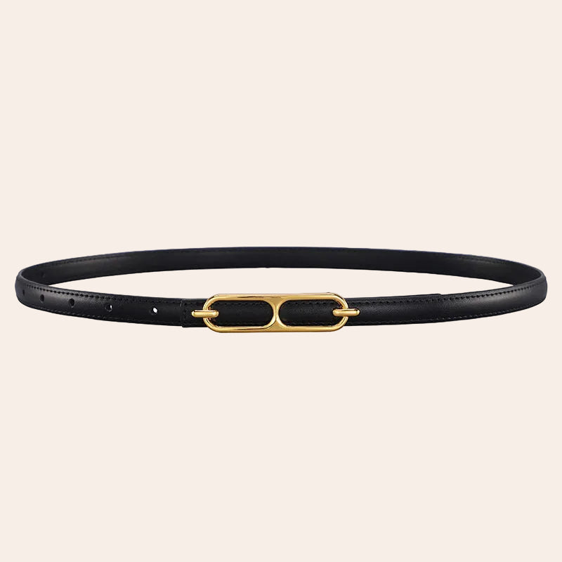 Ceinture fine Azura - Cuir