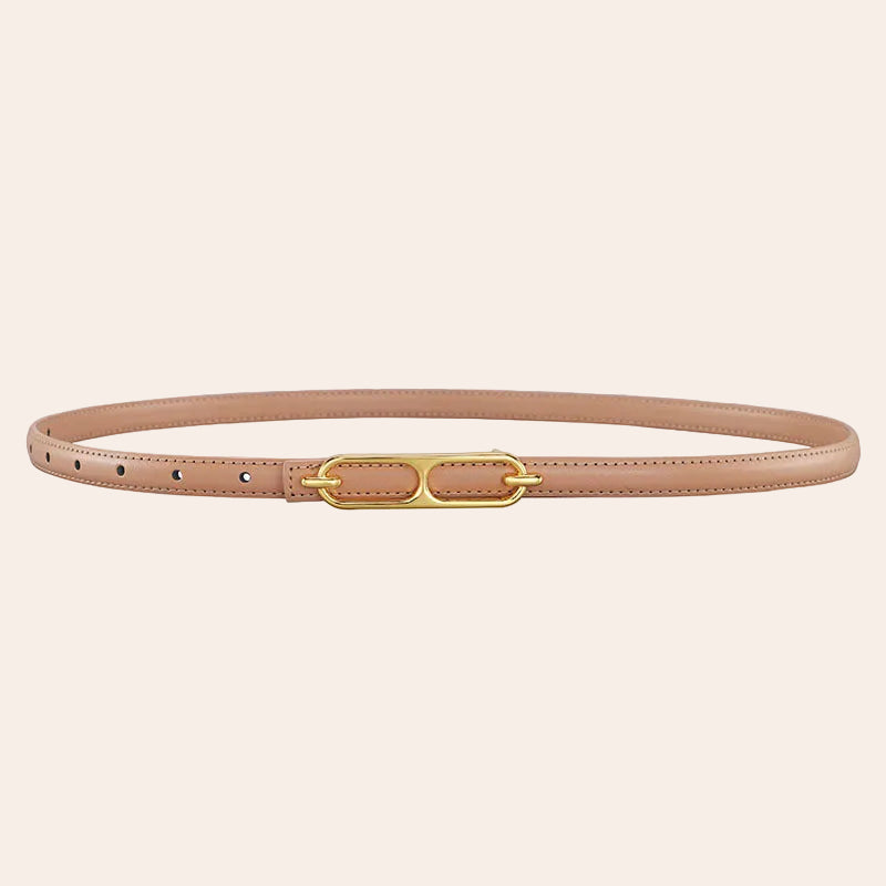 Ceinture fine Azura - Cuir