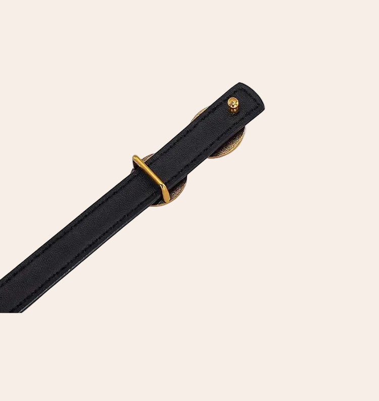 Ceinture fine Sienna - Cuir