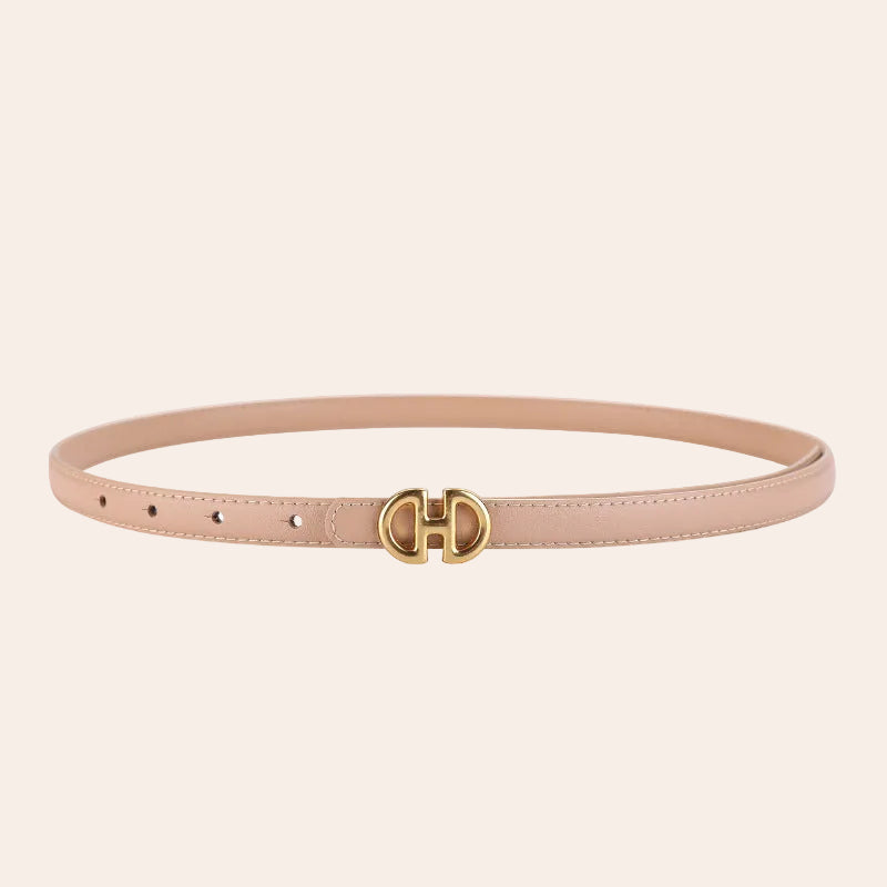 Ceinture fine Serena - Cuir