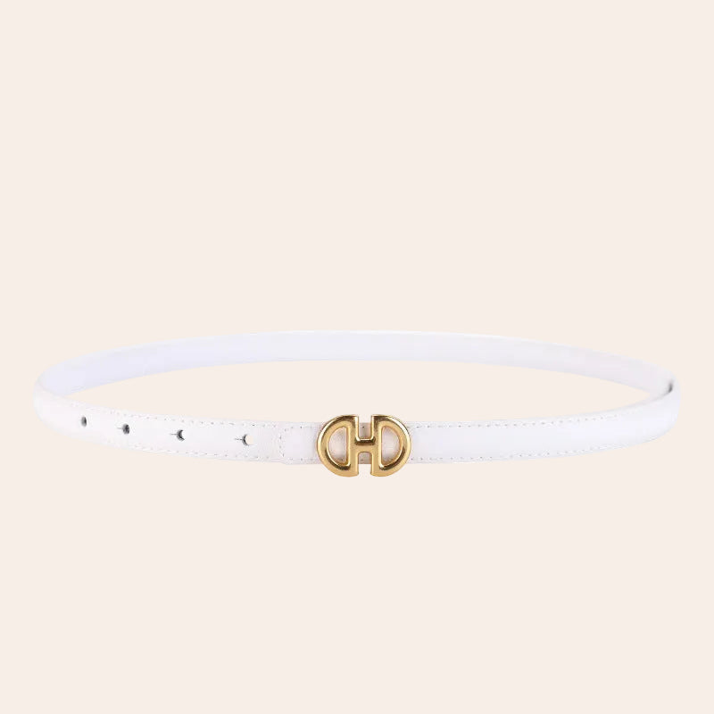 Ceinture fine Serena - Cuir